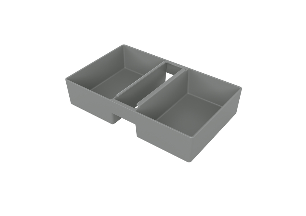 Kleinteilebox Concrete/Carbon