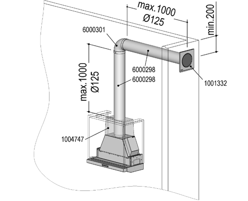 berbel Abluft-Sets Hybrid-Technik EcoSwitch 125