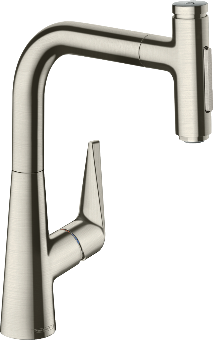 hansgrohe Talis Select M51 Einhebel-Küchenmischer 220, Ausziehbrause, 2jet