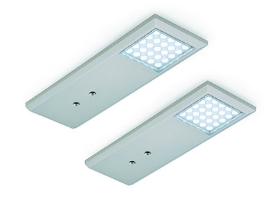 Naber Intorno L Farbwechsel LED Set-2 mit LED Touch Schalter u. Dimmer