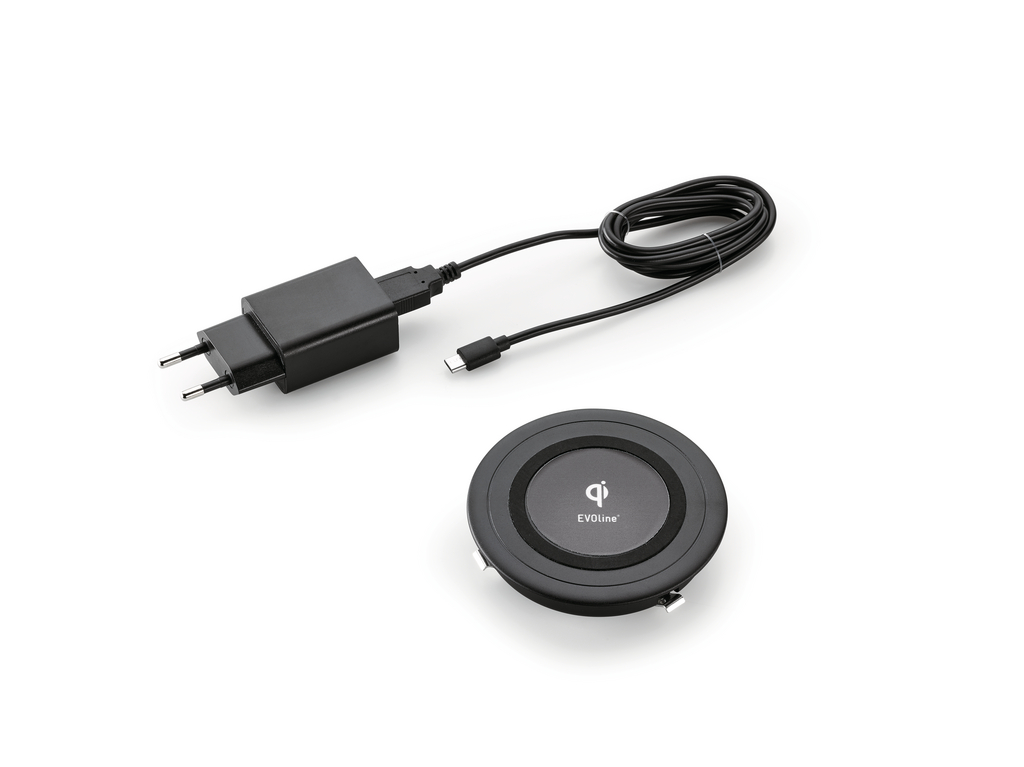 Naber Evoline® Qi Wireless Charger, Ladestation, schwarz