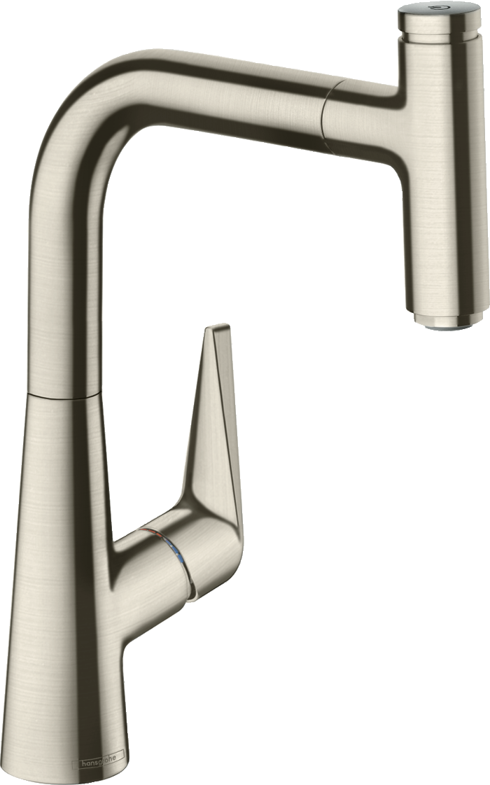 hansgrohe Talis Select M51 Einhebel-Küchenmischer 220, Ausziehauslauf, 1jet