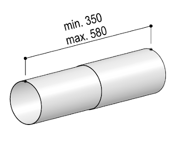 berbel Rundrohre System Teleskop-Rundrohr