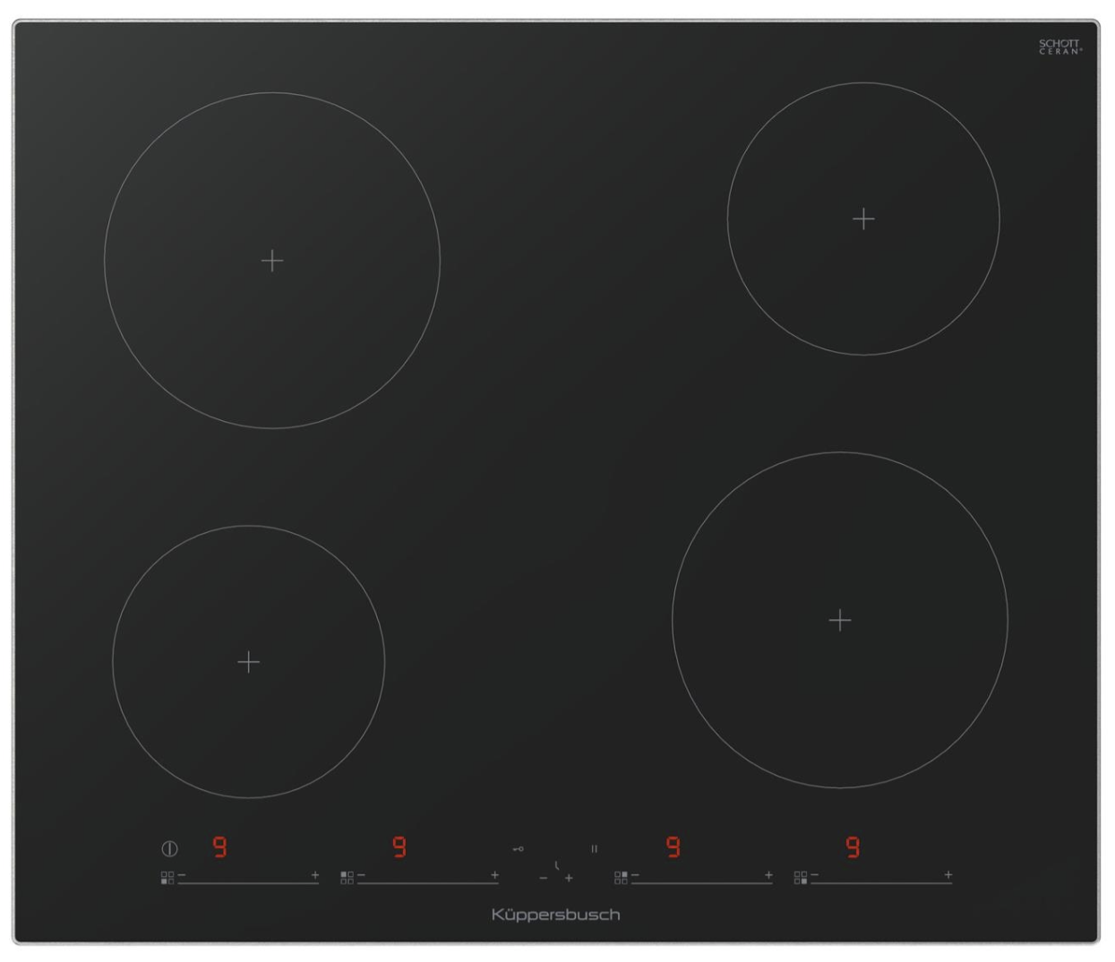 KI6130.0SE Kochfeld, 60 cm, 4 Induktionzonen, glideControl+, SlimLinerahmen