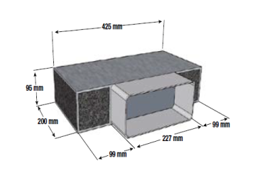 Küppersbusch ZK8001 Kohlefilterbox KMI, VKM