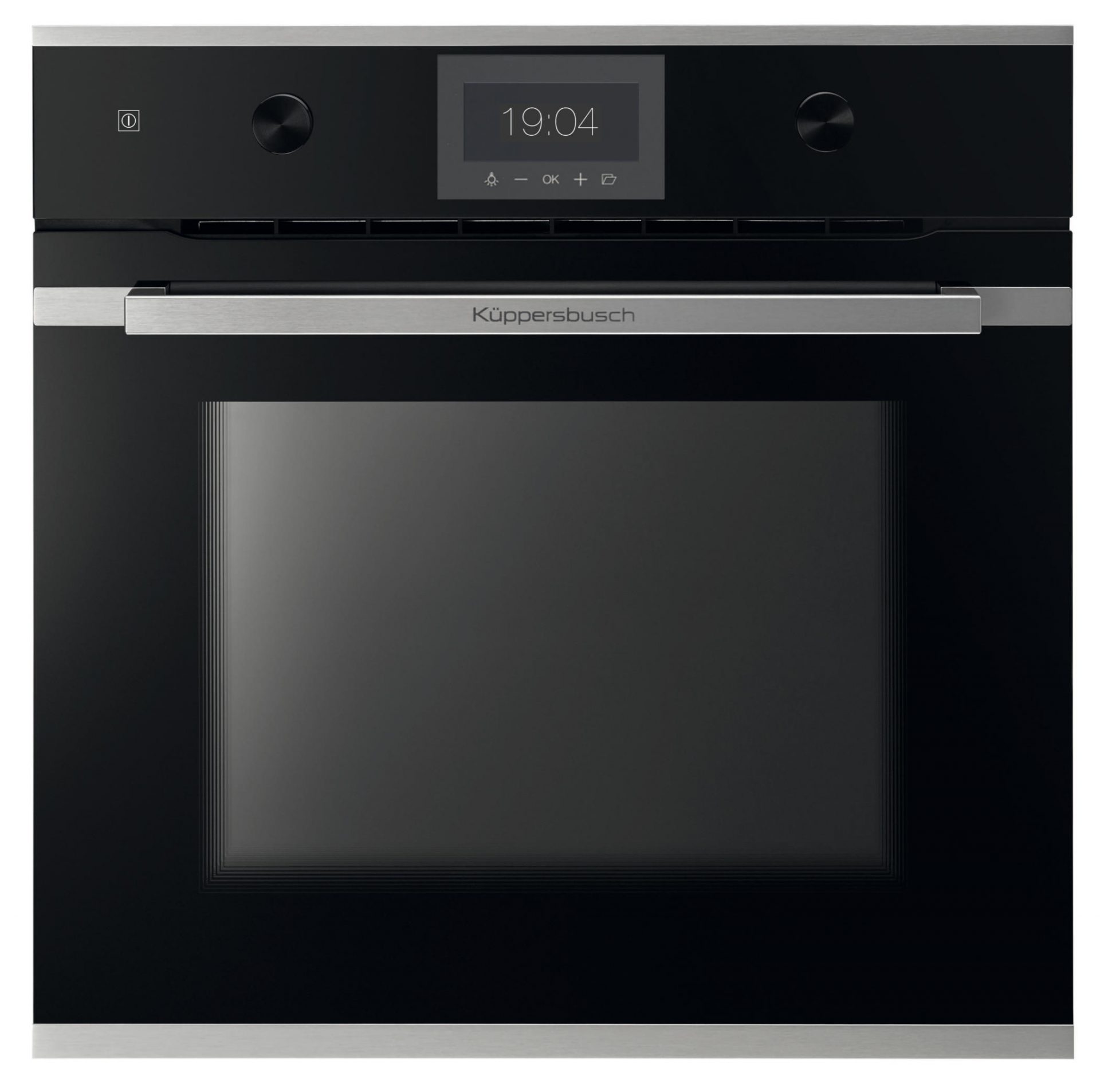 BD6340.0S1 Dampf-Backofen Schwarz, mit Designkit Edelstahl