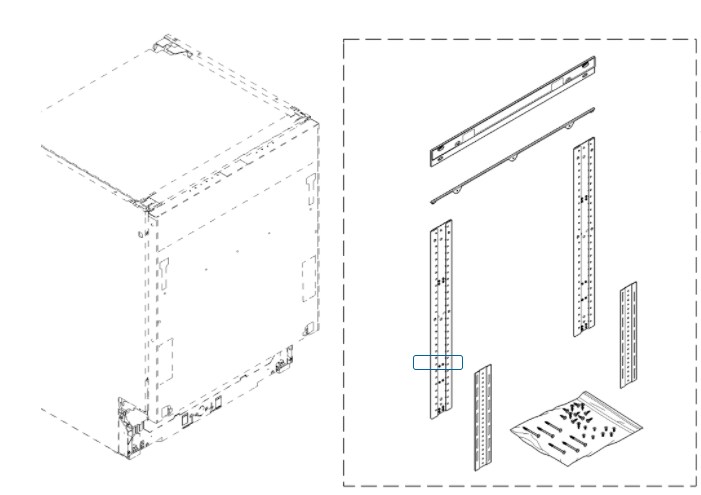 Bosch SGZ8BI00 Verbindungsschienen