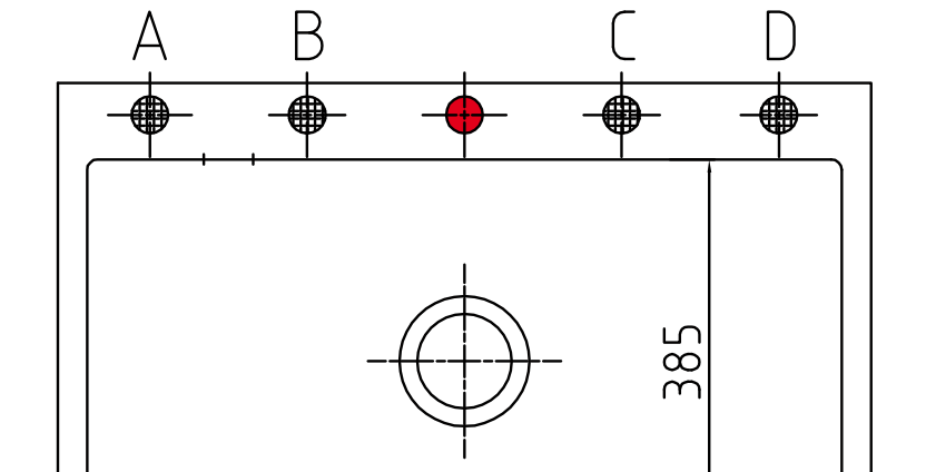 Systemceram Bohrung