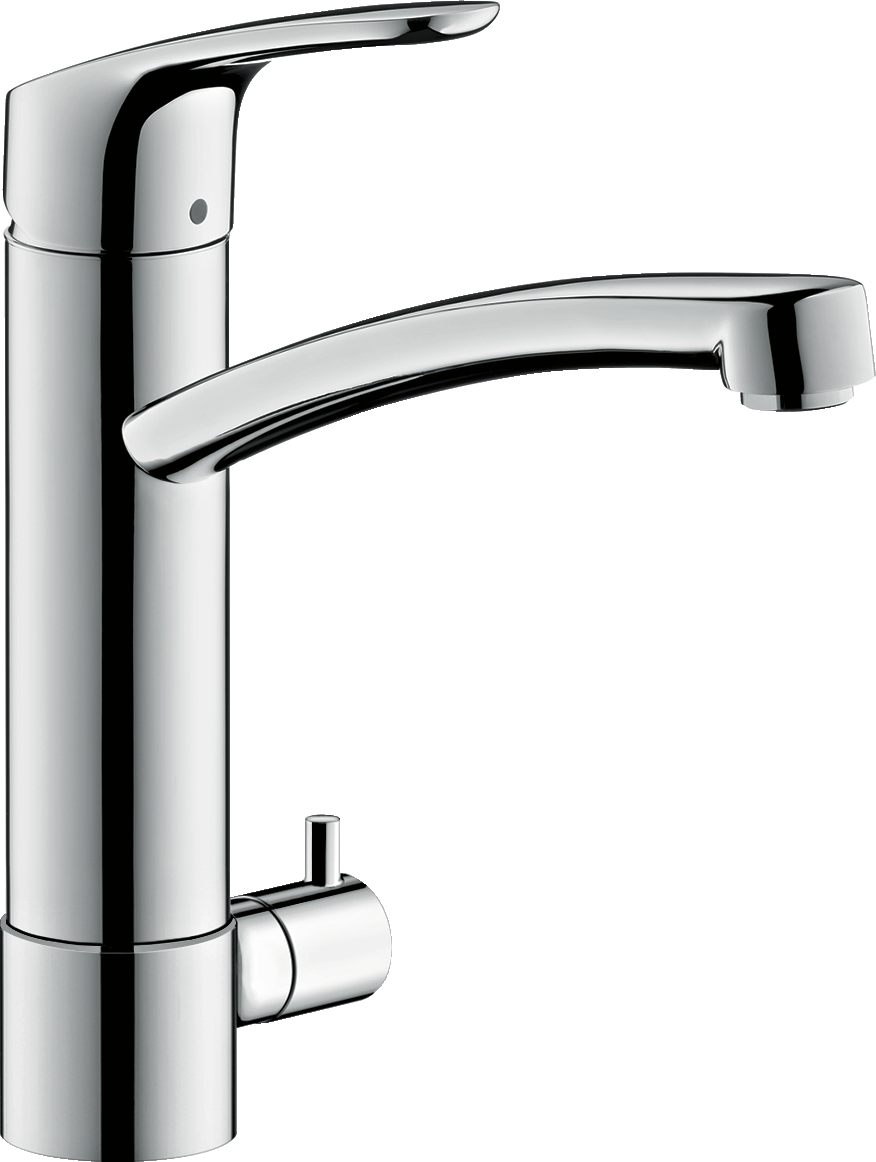 hansgrohe Focus M41 Einhebel-Küchenmischer 200, Geräteabsperrventil, 1jet