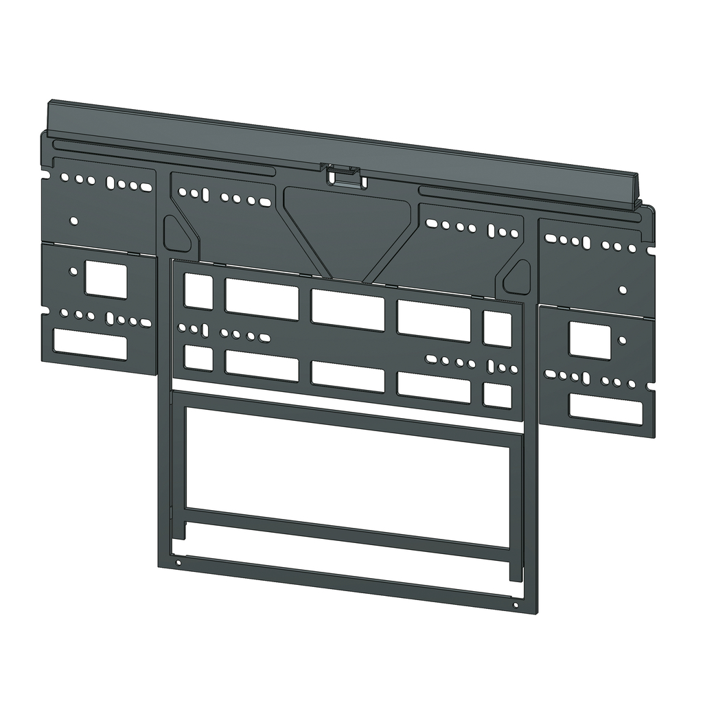 Naber Cox® Base MP1, Montageplatte, für Cox® Base Abfallsammler, anthrazit