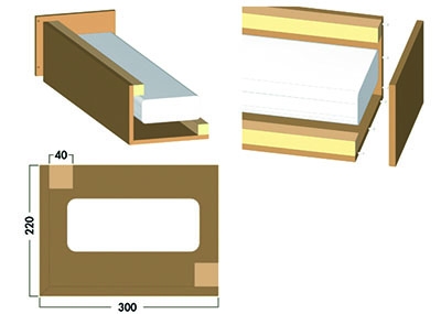 Naber COMPAIR® Abluftverkleidung Wandlösung