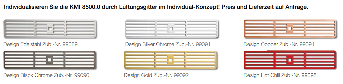 Küppersbusch Lüftungsgitter KMI8500